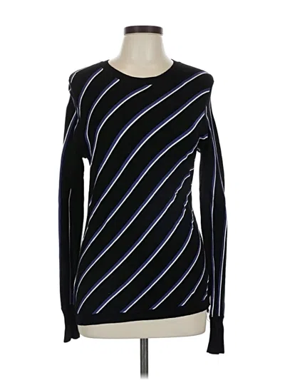 Pre-owned White House Black Market Pullover Sweater In Black