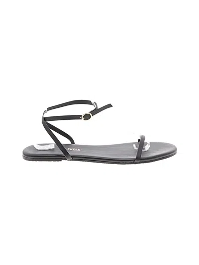 Pre-owned Tkees Sandals In Black