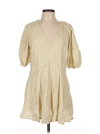 Pre-owned H&m Cocktail Dress In Gold