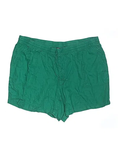 Pre-owned Lands' End Shorts In Green