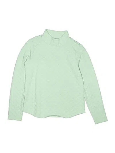 Pre-owned Crewcuts Outlet Kids' Turtleneck Sweater In Green
