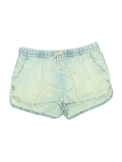 Pre-owned Aerie Denim Shorts In Blue