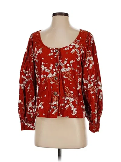 Pre-owned Madewell Jacket In Red