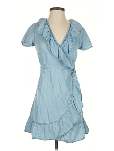 Pre-owned Asos Design Casual Dress In Blue