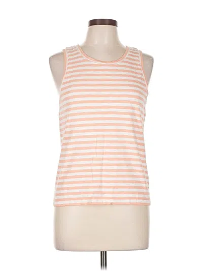 Pre-owned J.crew Factory Store Sleeveless T-shirt In Orange