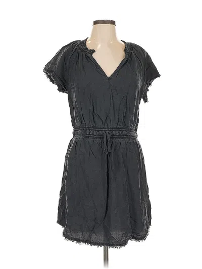 Pre-owned Bella Dahl Casual Dress In Gray