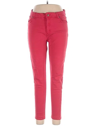 Pre-owned Jones New York Jeans In Red