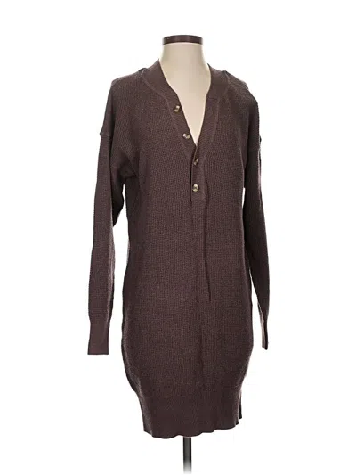 Pre-owned Prana Casual Dress In Brown