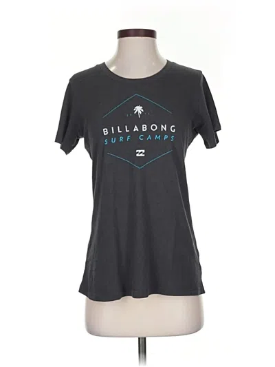 Pre-owned Billabong Short Sleeve T-shirt In Gray