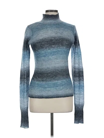 Pre-owned Custommade Turtleneck Sweater In Blue