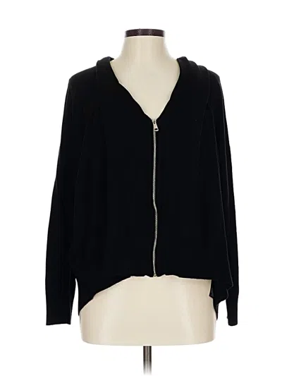 Pre-owned Zara Cardigan Sweater In Black