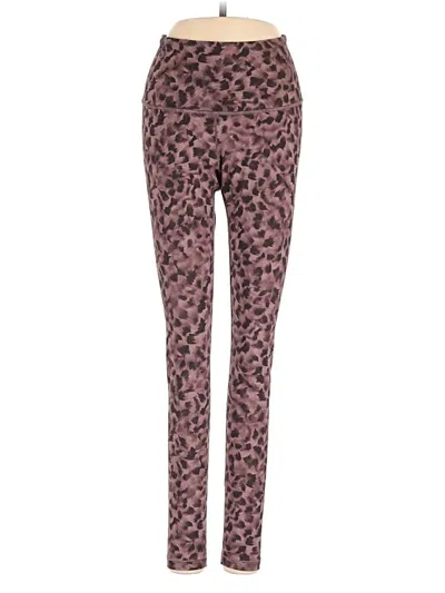 Pre-owned Calia By Carrie Underwood Active Pants In Burgundy