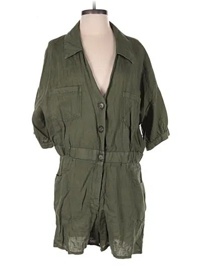 Pre-owned Zara Romper In Green