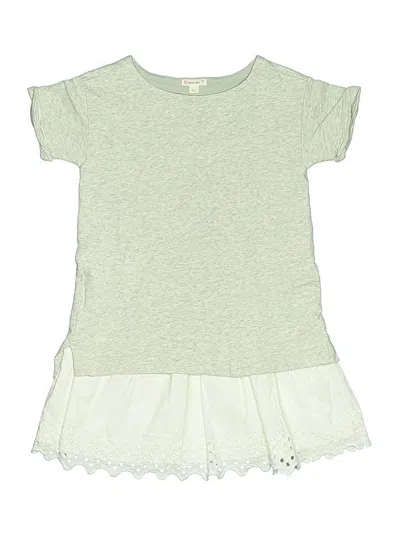 Pre-owned Crewcuts Kids' Dress In Green