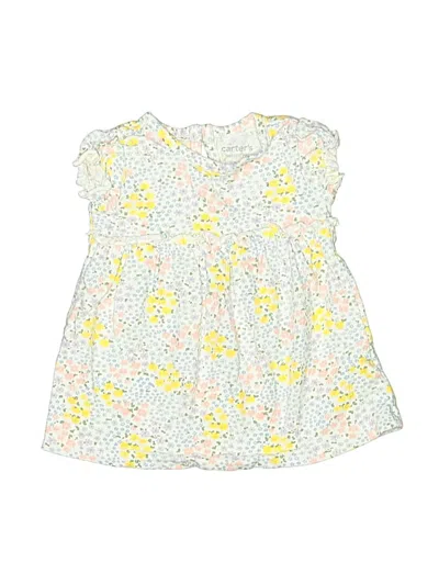 Pre-owned Just One You Made By Carter's Babies' Sleeveless Blouse In Yellow