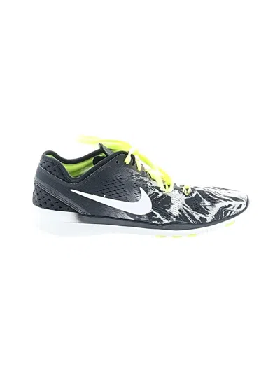 Pre-owned Nike Flats In Black