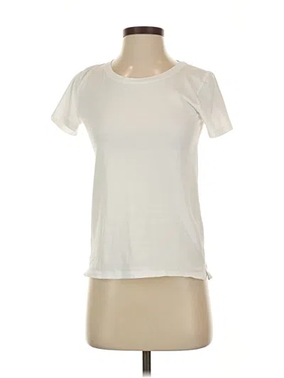 Pre-owned Argent Short Sleeve T-shirt In White