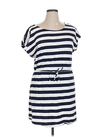 Pre-owned Gap Outlet Casual Dress In Blue