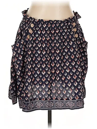 Maurices Casual Skirt In Blue