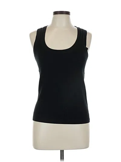 Pre-owned Zara Tank Top Black Strapless Neckline Tops