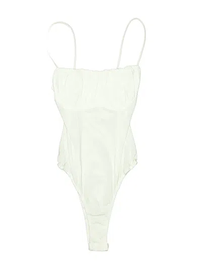 Pre-owned Princess Polly Bodysuit In White