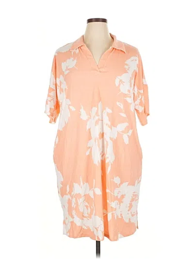 Pre-owned Sew In Love Casual Dress In Orange