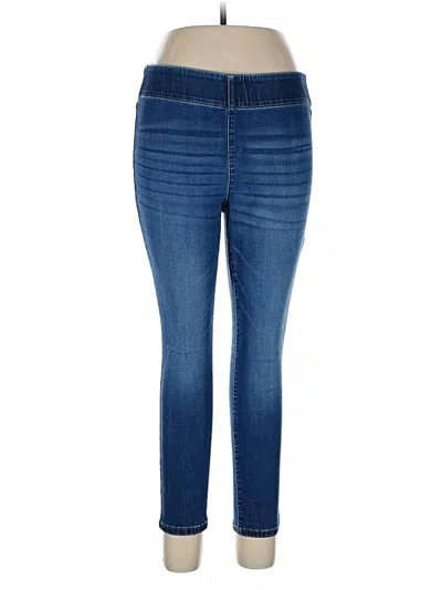 Pre-owned Simply Vera Vera Wang Jeggings In Blue