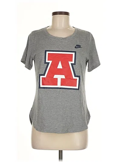 Pre-owned Nike Short Sleeve T-shirt In Gray