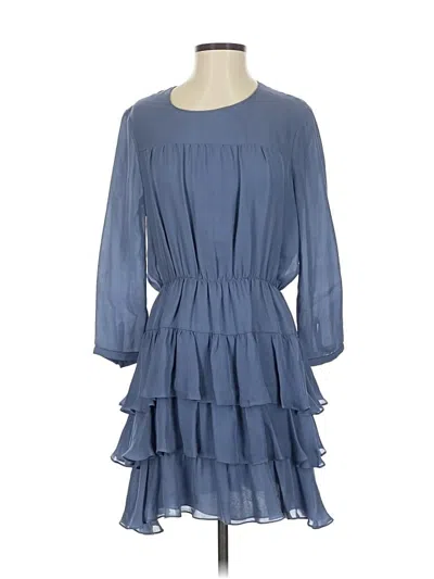 Pre-owned Cynthia Rowley Casual Dress In Blue