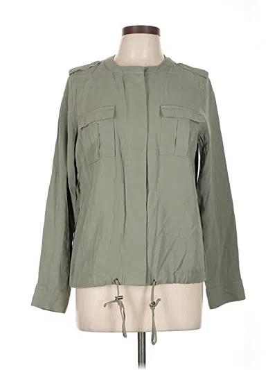 Pre-owned Jjill Jacket In Green