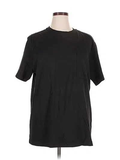 Pre-owned Assorted Brands Short Sleeve T-shirt In Black