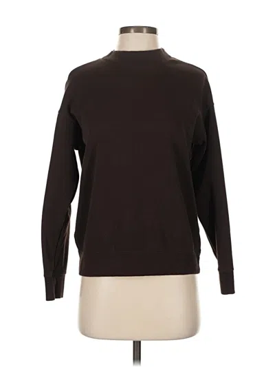 Pre-owned Uniqlo Turtleneck Sweater In Brown