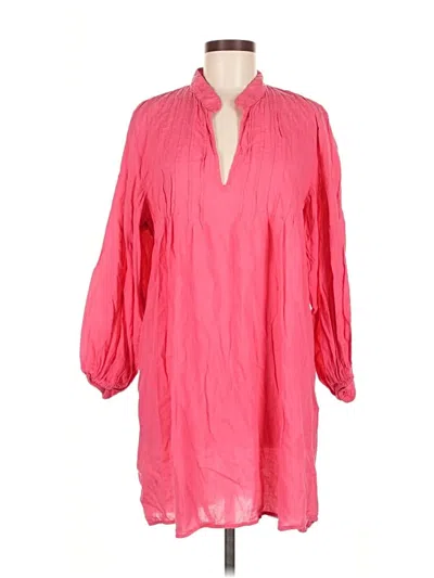 Pre-owned Polo Ralph Lauren 3/4 Sleeve Blouse In Pink