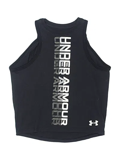 Pre-owned Under Armour Kids' Active Tank Top In Black