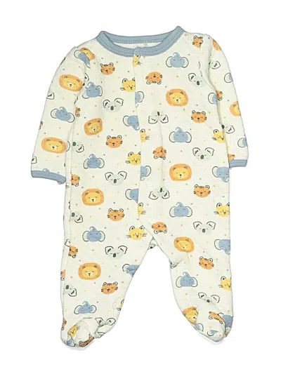 Pre-owned Chick Pea Babies' Long Sleeve Onesie In Yellow