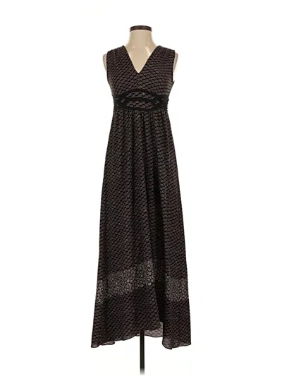 Pre-owned Max Studio Casual Dress In Black