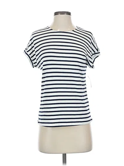 Pre-owned Green Envelope Short Sleeve T-shirt In White