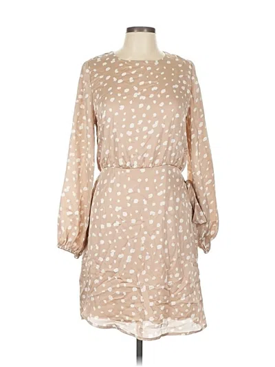 Pre-owned Gilli Casual Dress In Brown