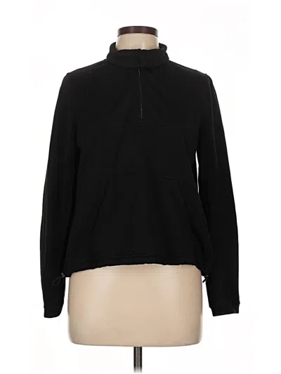 Pre-owned Chico's Turtleneck Sweater In Black