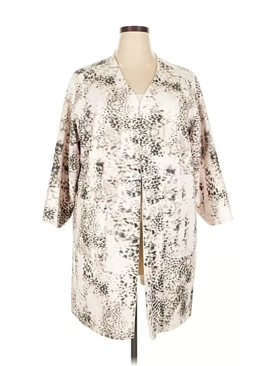 Pre-owned Philosophy Republic Clothing Cardigan Sweater In Silver