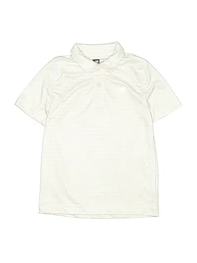 Pre-owned New Balance Kids' Short Sleeve Polo Shirt In Pink