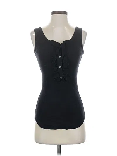 Pre-owned Karen Kane Tank Top Black Sweetheart Neckline Tops