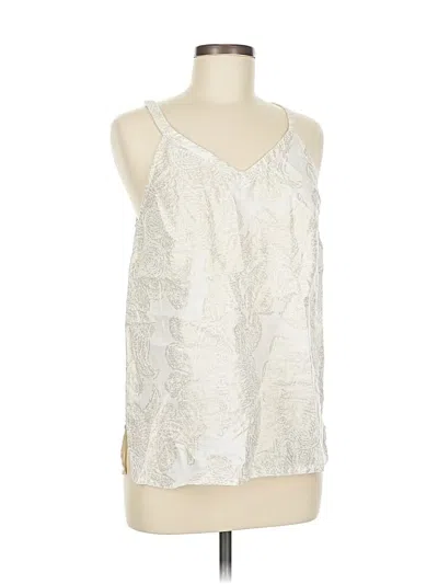 Pre-owned Artisan Ny Sleeveless Blouse In Silver