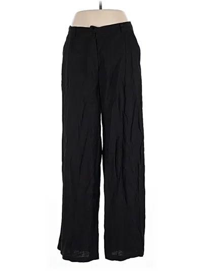 Pre-owned Lioness Linen Pants In Black