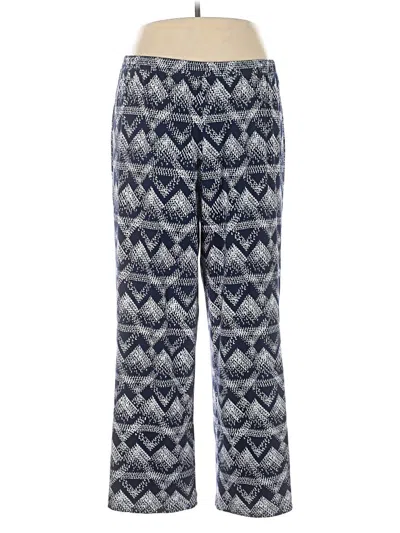 Pre-owned Karen Kane Casual Pants In Blue