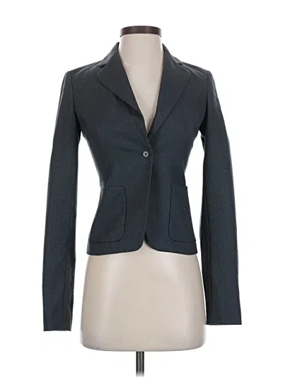 Pre-owned Kenneth Cole New York Wool Blazer Jacket In Gray