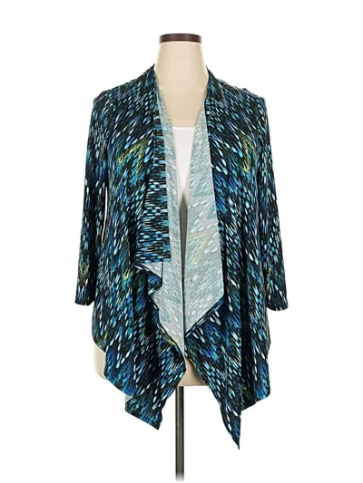 Pre-owned Avenue Kimono In Blue