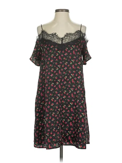 Pre-owned Mi Ami Casual Dress In Black