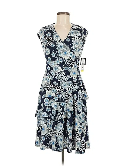 Signature By Robbie Bee Cocktail Dress In Blue