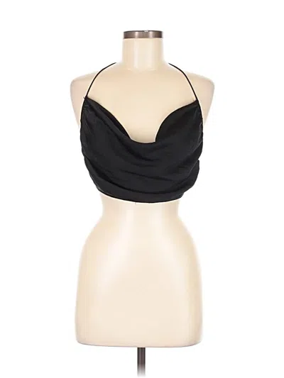 Pre-owned Lioness Sleeveless Top Black Strapless Neckline Tops